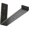 Ekena Millwork Steel Hanging Shelf Bracket, Antiqued Silver 2"W x 12"D x 7"H BKTM02X12X07HSASV - alternate 1